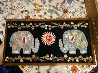 Elephant wall art