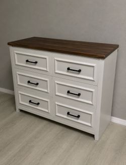 White dresser