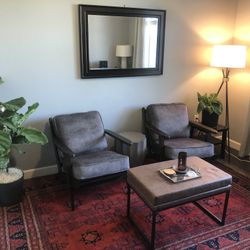 NEW Set of 2 Armchairs 