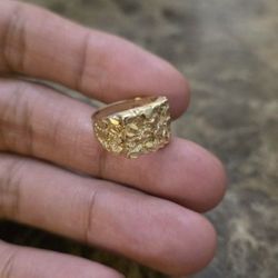 10k Nugget Ring