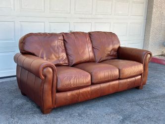 Real Leather Sofa / Couch