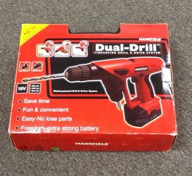 Mansfield 18v Dual Drill model 11 707 new never used for Sale in Wethersfield CT OfferUp