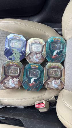 Pokemon Triple Whammy Tins - 3 packs with 3 promos inside