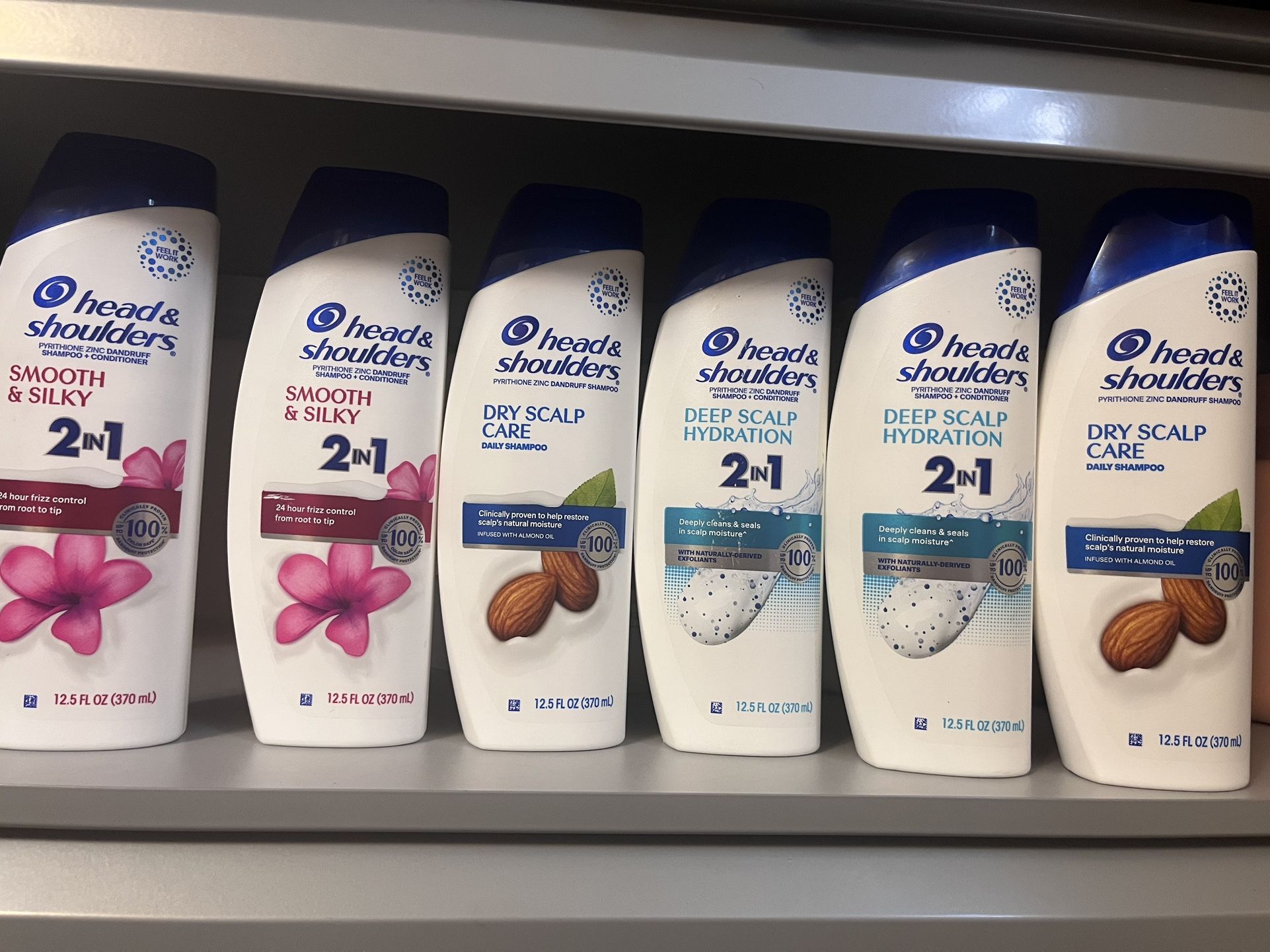 Head Shoulders Shampoo 6 Bottles For $20