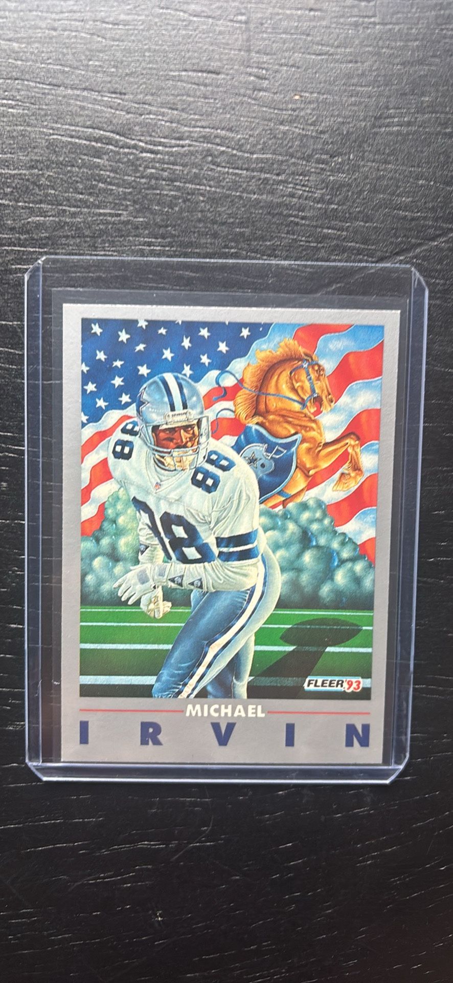 1993 Fleer Michael Irvin 'Playmaker' #246 Dallas Cowboys