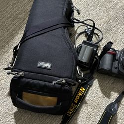 Digital Camera Carrying Case Nikon Canon Lens 200mm Dslr