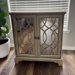 Storage Cabinet With Mirror