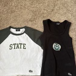 Colorado State Crop Top & Tank