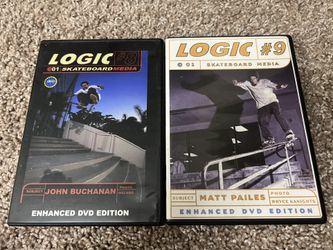 Logic #8 & Logic #9 Skateboard DVDs
