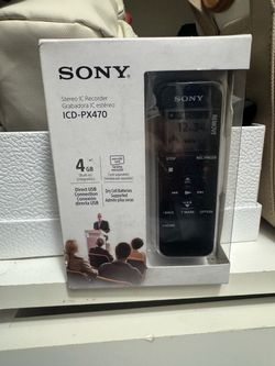 Sony Digital Voice Recorder