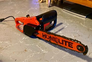 Homelite XEL-12 Electric Chainsaw - Works Perfectly! Made in USA