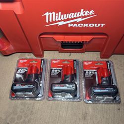 Milwaukee M12 Battery 5.0 ah (NEW) (70 Each) 