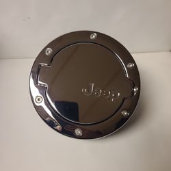 New Chrome Jeep Wrangler Jk Gas Cap Cover