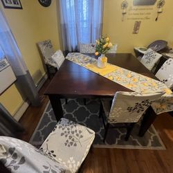 Cherry Wood Buffet (Extendable) Table