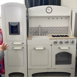 Kids play kitchen