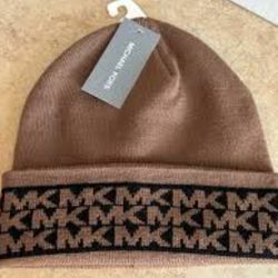 Michael Kors Men's Knit Logo Beanie 