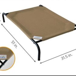 Large Dog Bed Elevated Outdoor Raised Pet 