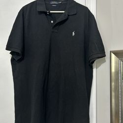 Black  Polo by Ralph Lauren size x large.