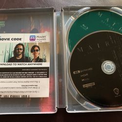 Matrix Revolutions, Digital Movie UHD Code from 4K steel box, Blu-ray
