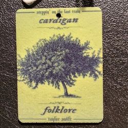 Taylor Swift Folklore Air Freshener 