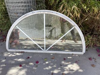 Half Circle Window -great Condition 