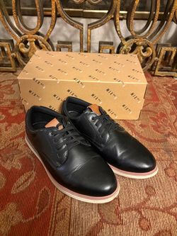 Mix No. 6 Oscar Black Dress Shoes Size 4