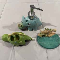 dinosaur bathroom decor