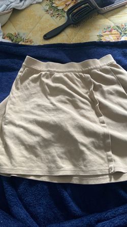 Beige Athletic Skort