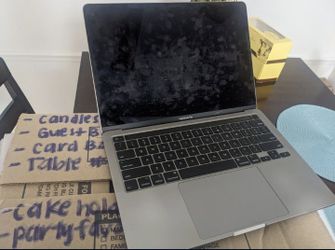 Water Damaged 2020 MacBook Pro