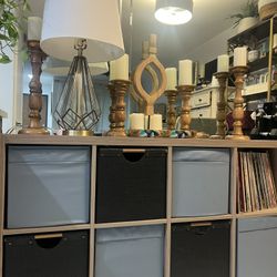 IKEA KALLAX 8-CUBE ORGANIZER