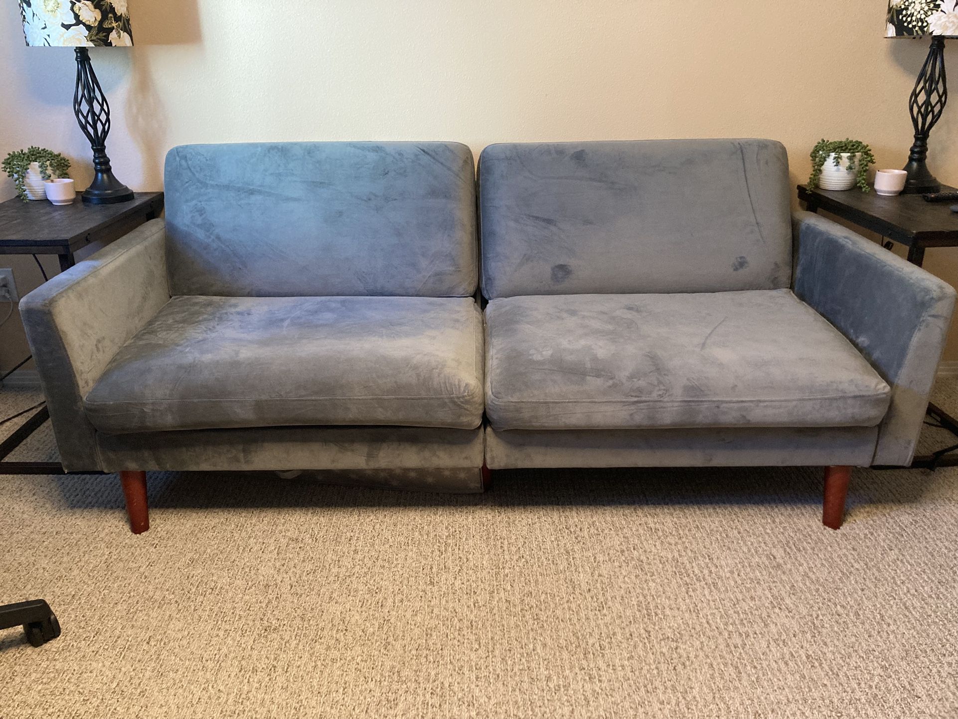 Velvet Couch
