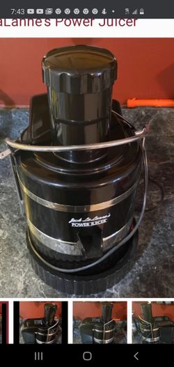 Like new power juicer works great! I'm moving and I have to DOWNSIZE!