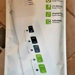 TrickleStar TS1104 7 Outlet APS Advanced Power Strip Surge Protector White, New