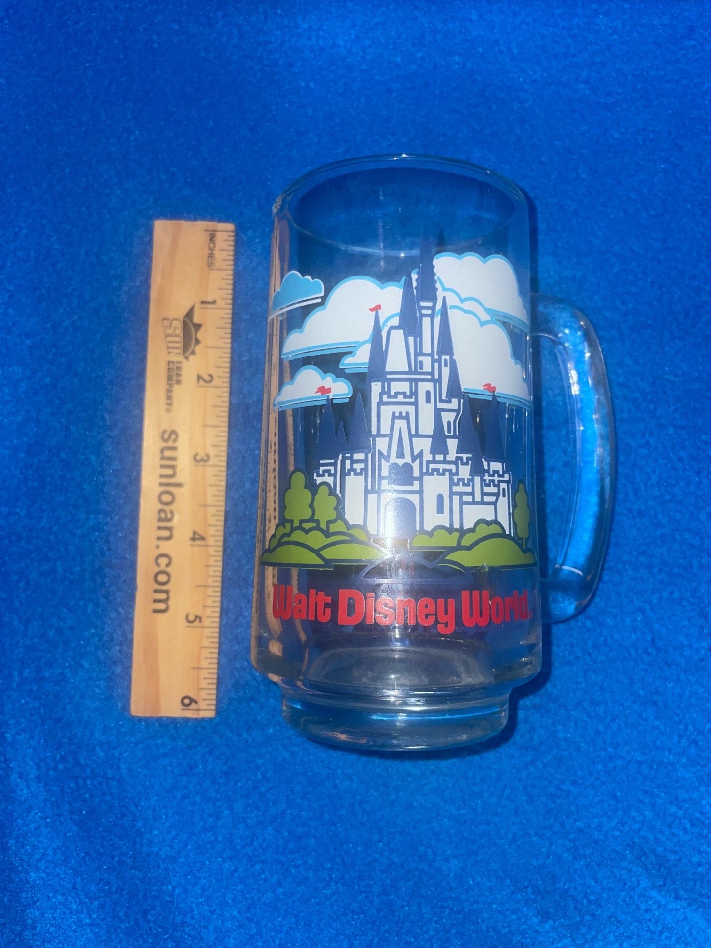 Collectable disney glass