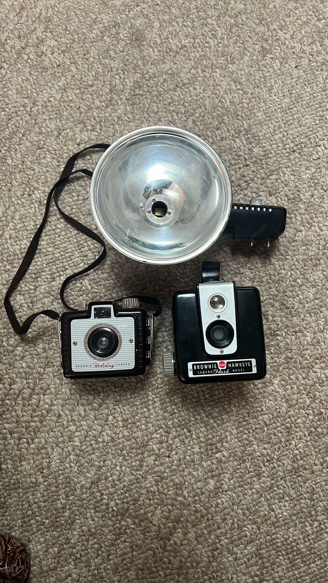 2 Kodak vintage Cameras Brownie