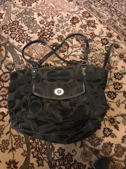 Coach Black Purse