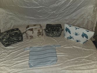 Hand-made Cosmetic Bag or Travel Bag