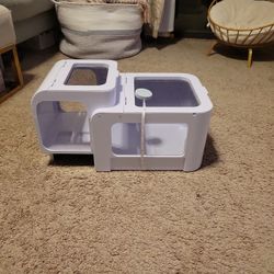 White Small Pet Cage - Super Cute!