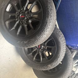 2025 Tundra-new 20” TRD Wheels + Falken Tires-$800