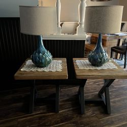 End Tables and Lamps