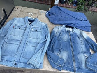 LARGE DENIM JACKETS 