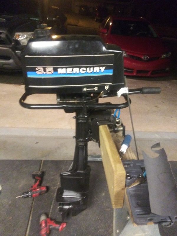 Mercury 3.5 outboard boat motor for Sale in Buford, GA OfferUp