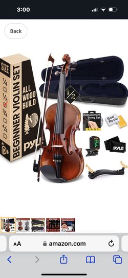 Pyle Violin 1/2 Inch