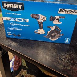 Hart 3 Tool Combo 