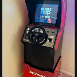 Arcade1Up - Ridge Racer Stand Up Arcade Like A New  Race Car Original Wifi 