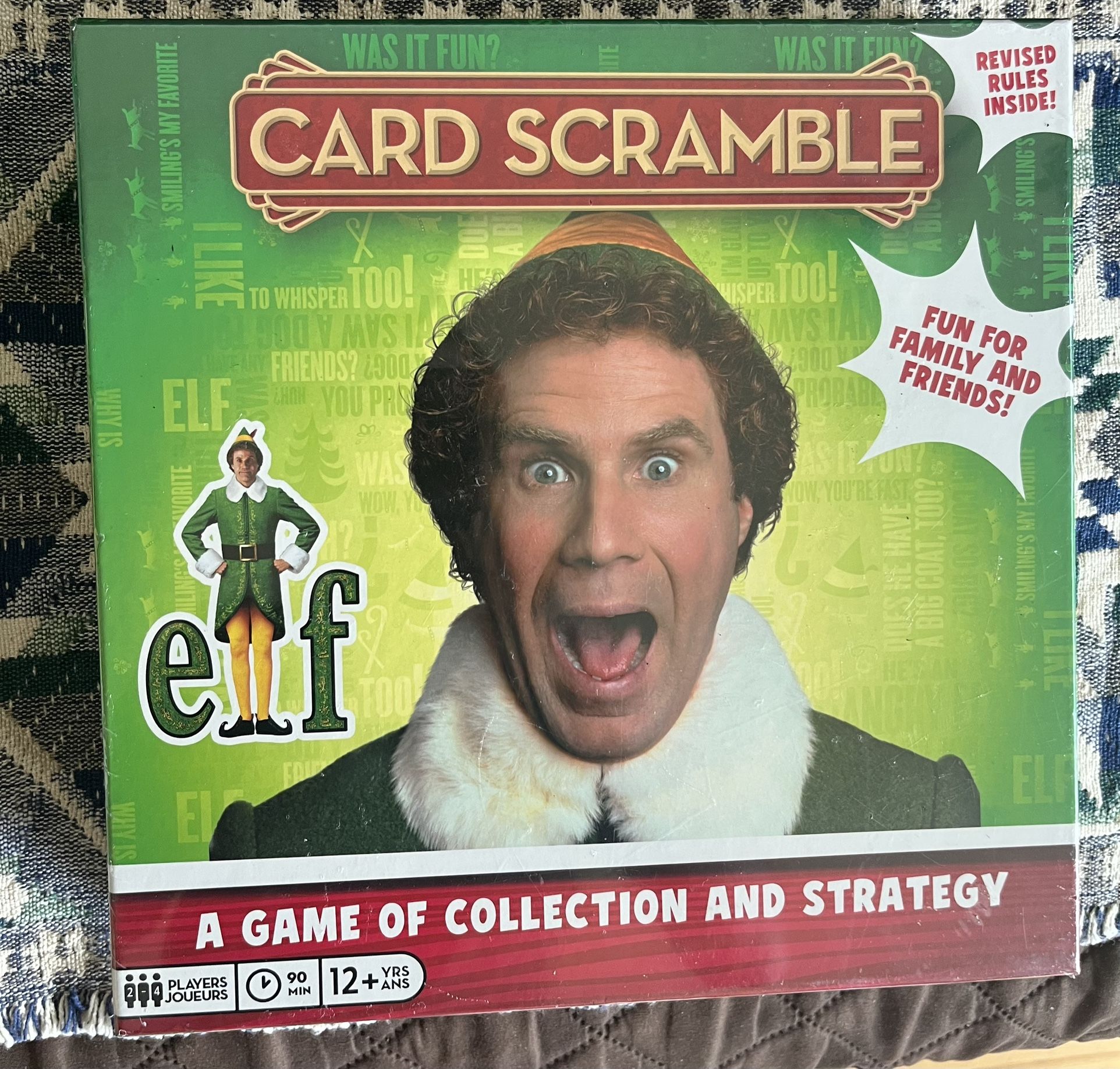 Card Scramble Or Trivia Game