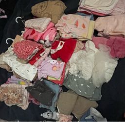 Baby girl bundle of clothes