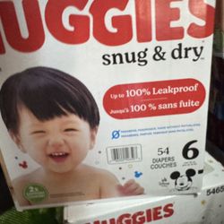 Huggies Diapers Size 6
