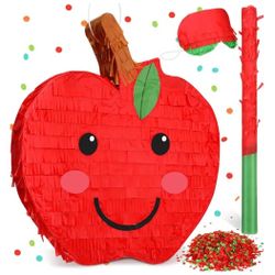 Fruit Piñata Kit – Includes Stick, Blindfold & Confetti (New, $13)