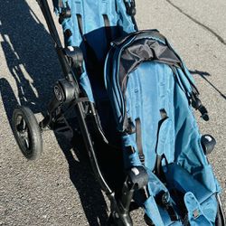 city select double stroller with carseat